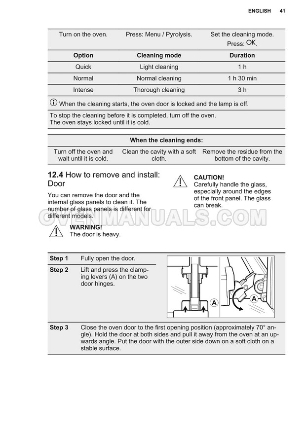 Electrolux KOEBP01X 800 AssistedCooking Oven Oven User Manual