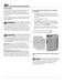 Gallery Series FGEW3069UF Owner's Manual Page #21