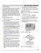 Professional Series FPET3077RF Owner's Guide Page #16