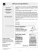 Gallery Series GLEB27T9FB Use & Care Manual Page #3