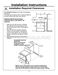 Profile Spectra JBP95TFWW Installation Instructions Page #5