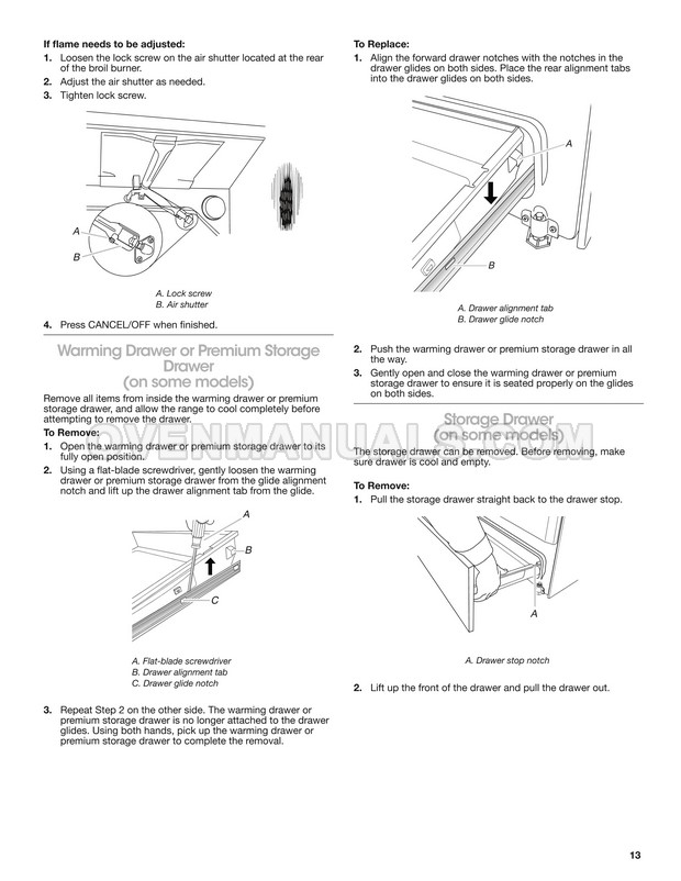Maytag MGR6600FZ Range Installation Instructions