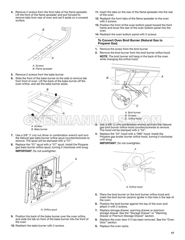 Maytag MGR6600FZ Range Installation Instructions