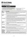 Performa MGRH752BDW Use and Care Guide Page #23