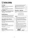 Performa MGRH752BDW Use and Care Guide Page #8