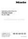 Miele H217B2 Operating Instructions