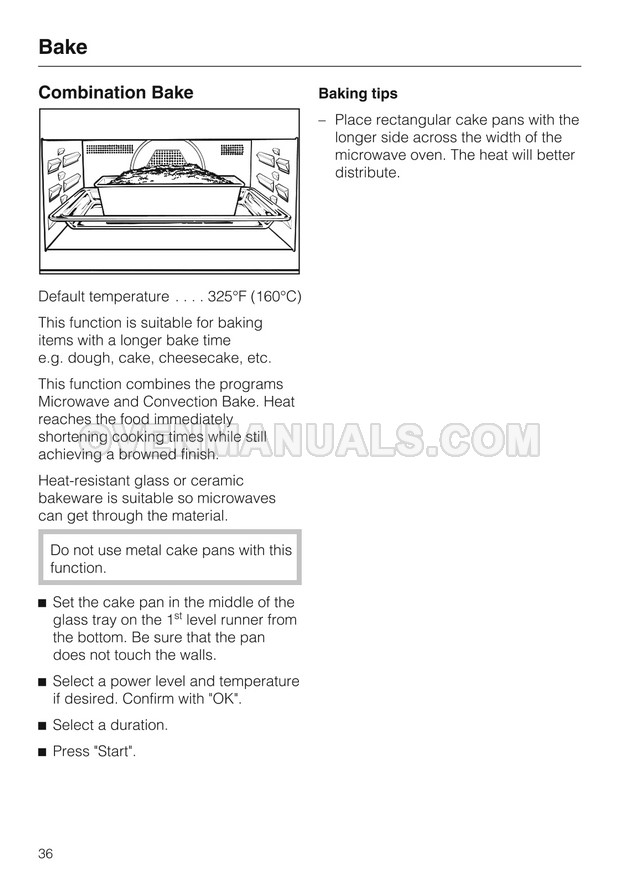 Miele H4080BM Microwave Oven Operating and Installation Instructions