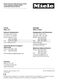 Master Chef H4842BP Operating and Installation Instructions Page #69