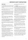 Master Chef H4880BP Operating and Installation Instructions Page #6
