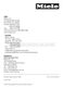 Master Chef H4881BP Operating and Installation Instructions Page #77