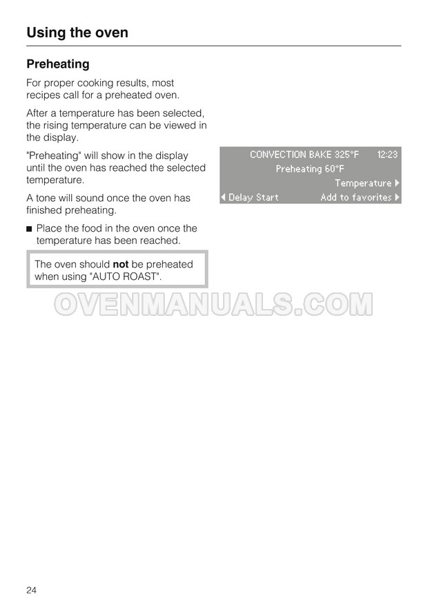 Miele H4882BP Master Chef Oven Operating and Installation Instructions