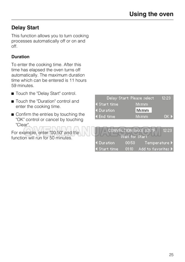 Miele H4882BP Master Chef Oven Operating and Installation Instructions