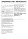 Master Chef H4882BP Operating and Installation Instructions Page #8