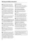  M 625 EG Operating Instructions Page #11