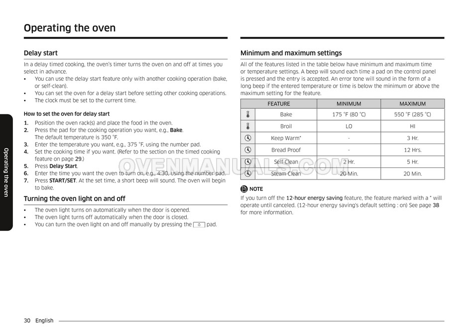 Samsung NE63A6311SS SmartThings Range User Manual