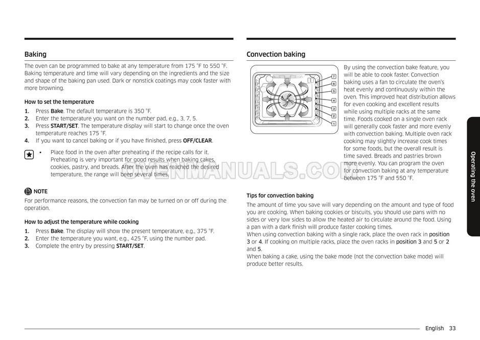 Samsung NE63T8311SS SmartThings Range User Manual