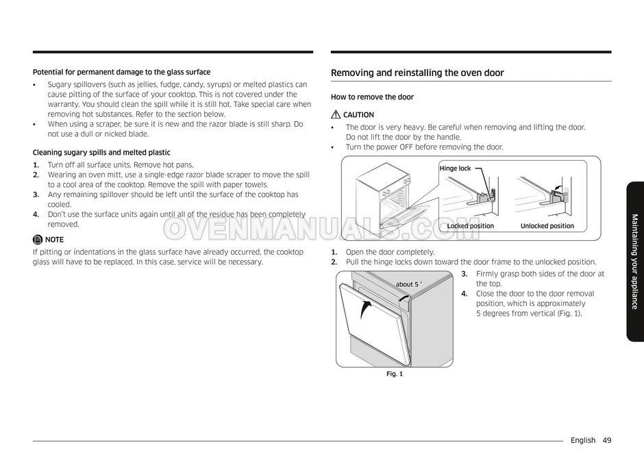 Samsung NE63T8311SS SmartThings Range User Manual