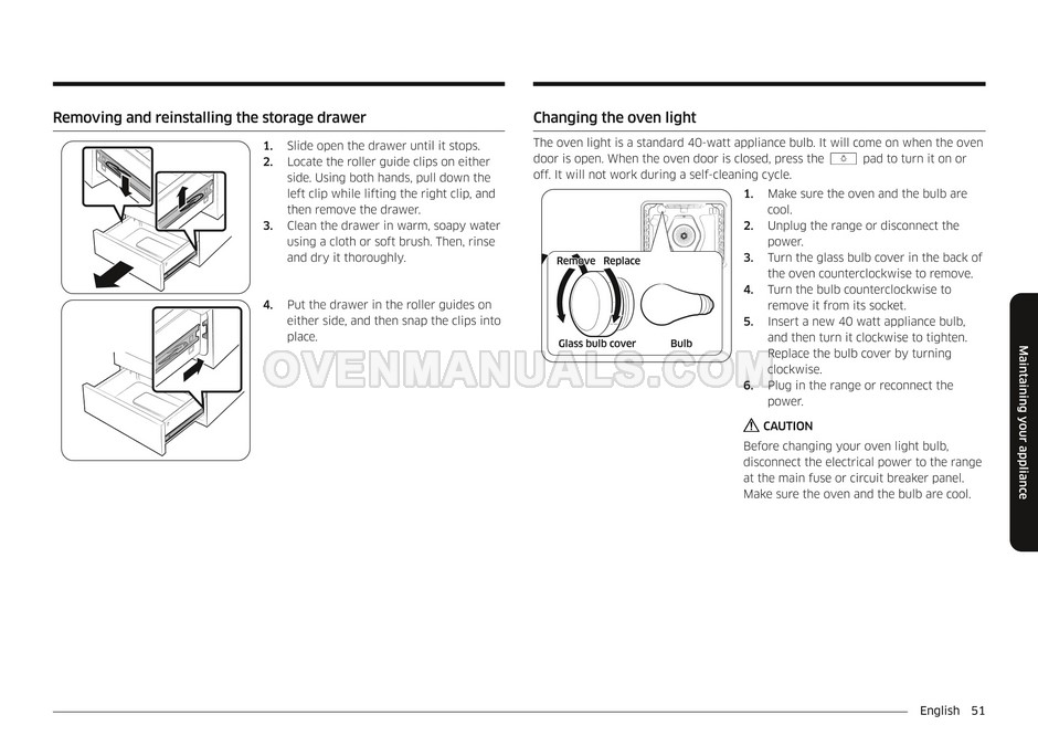 Samsung NE63T8311SS SmartThings Range User Manual