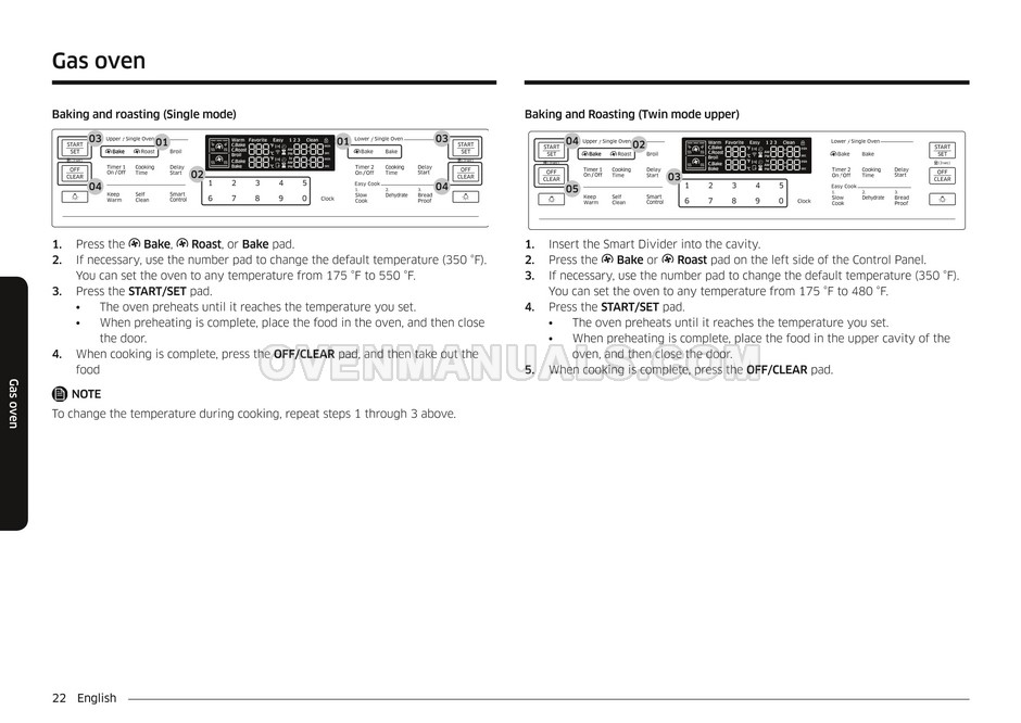 Samsung NX58K7850SS Range User Manual