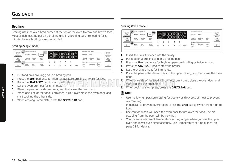 Samsung NX58K7850SS Range User Manual