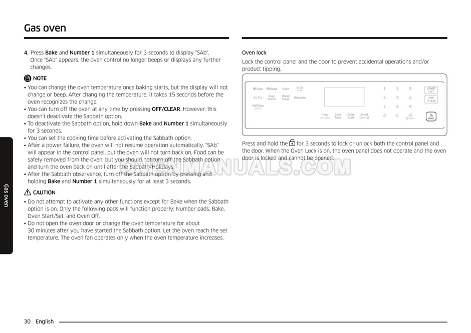 Samsung NX60A6711SS Range User Manual