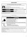 Gold GR773LXSS Use & Care Guide Page #4