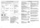 Talent MT 225 WH Instructions for Use Page #8