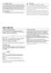 W Collection W7 MW461 UK Use & Care and Installation Guide Page #9