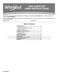 Whirlpool WCG97US6HS User Instructions