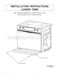Whirlpool WDE150LVB Installation Instructions