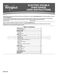 Whirlpool WGE745C0FS User Instructions