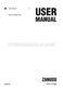Zanussi ZOD370 User Manual
